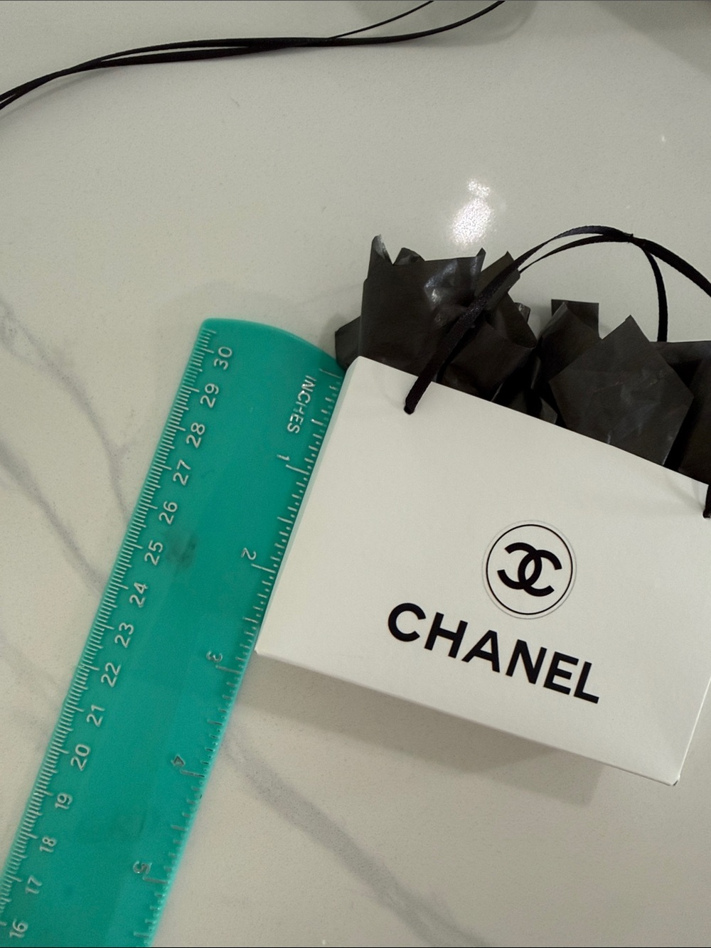 CHANEL Black and White Logo Ornament Collection - Picture 15 of 16